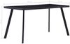 vidaXL Esstisch Schwarz 140 x 70 x 75 cm Hartglas [281873] Bild 5