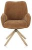 2er Set RILEY Armlehnstuhl braun Bild 2