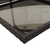 vidaXL 13-tlg. Garten-Essgruppe mit Kissen Schwarz Poly Rattan 3210942 Bild 5