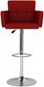 vidaXL Barhocker 2 Stk. Weinrot Kunstleder 323659 Bild 3