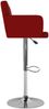 vidaXL Barhocker 2 Stk. Weinrot Kunstleder 323659 Bild 4