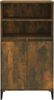 vidaXL Highboard Räuchereiche 60 x 36 x 110 cm Holzwerkstoff [821233] Bild 3