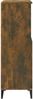 vidaXL Highboard Räuchereiche 60 x 36 x 110 cm Holzwerkstoff [821233] Bild 5
