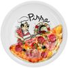 Van Well Pizzateller mit Küchenchef Dekor 30,5cm Bild 4