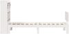 vidaXL Massivholzbett mit Regal ohne Matratze Weiß 90x200 cm Kiefer 3322687 Bild 5