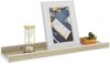 vidaXL Wandregale, 2 Stk., MDF sonoma Eiche / weiß, 40 x 9 x 3 cm Bild 3