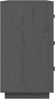 vidaXL Sideboard Grau 80x40x75 cm Massivholz Kiefer 820109 Bild 5