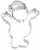 Ausstecher Santa Claus 8,5 cm Edelstahl [PG blau] Bild 2