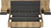 Bettanlage Esteban in grau und Eiche Evoke Bett 180 x 200 cm Bild 2