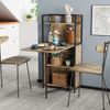 Esstisch Savio Eiche rustikal 57 x 30 cm mit klappbarer Tischplatte Vicco Bild 3