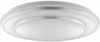 Brilliant LED Deckenleuchte Luciano G81116/21 Wohnzimmer, Schlafzimmer Metall/Kunststoff Indoor Decke silber - LED fest integriert Bild 4