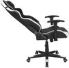 Gaming-Stuhl >Game-Rocker< Racer-Design in schwarz / weiß - 66x128x66cm (BxHxT) Bild 4