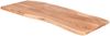 Tischplatte Baumkante Akazie Natur 100 x 40 cm CURTIS 76574207 Bild 4