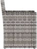vidaXL Gartensessel mit Kissen Grau Poly Rattan 362321 Bild 5