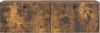 vidaXL Wandmontierter TV-Schrank 98 x 31 x 30 cm Geräucherte Eiche 899240 Bild 5