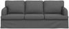 vidaXL Sofa Dunkelgrau 201 x 80 x 85 cm Stoff 42024498 Bild 4