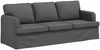 vidaXL Sofa Dunkelgrau 201 x 80 x 85 cm Stoff 42024498 Bild 2