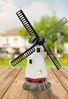 Solar-Windmühle 50cm LED Windrad Beleuchtung Garten Leuchte Landhaus Gartendeko Bild 2