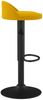 vidaXL Barhocker 2 Stk. Gelb Samt [333608] Bild 5