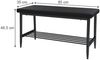 Sitzbank Grand Schwarz 85 x 35 cm Vicco Bild 3