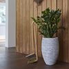 Capi Blumenkübel Nature Rib Elegant Deluxe 40x60 cm Elfenbein KOFI1131 424250 Bild 4