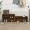 vidaXL Schuhschrank Braun Eichen-Optik 150x35x45 cm Holzwerkstoff 816919 Bild 3