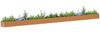 vidaXL Hochbeet Hellbraun 775 x 50 x 36 cm Verzinkter Stahl 42017349 Bild 3