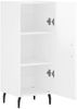 vidaXL Sideboard Hochglanz-Weiß 34,5x34x90 cm Holzwerkstoff 828558 Bild 5