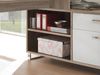 Eckschreibtisch >Margate< in Sonoma-Eiche - 140x62x40cm (BxHxT) Bild 3
