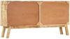 vidaXL Sideboard Braun und Schwarz 160×30×80 cm Raues Mangoholz 247994 Bild 4