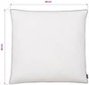 vidaXL Kissen 2 Stk. Daunen-/Federnfüllung Schwer 80x80 cm Weiß 132890 Bild 5