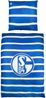 FC Schalke 04 Bettwäsche 200×135 cm Streifen 100 % Baumwolle, 100% Baumwolle, Inklusive Aufbewahrungsbeutel aus Baumwolle Bild 5