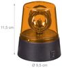 Relaxdays Rundumleuchte 2er Set orange Bild 5