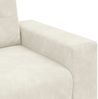 vidaXL 3-Sitzer-Sofa Creme 220 cm Samt 4105142 Bild 5