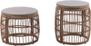 Beliani 'RAVELLO' Garten Lounge, PE Rattan natur Bild 5