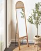 Standspiegel BRUSSEY 170 cm Rattan Naturfarben Bild 3