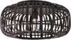 Brilliant AG Leuchten 99405-76 Woodrow Deckenleuchte 51cm holz dunkel schwarz Bild 2