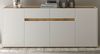 Center' Sideboard weiß/ Eiche Wotan 220 cm Bild 2
