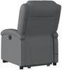 vidaXL Massagesessel mit Aufstehhilfe Elektrisch Grau Kunstleder 3204250 Bild 5