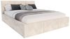FDM Polsterbett Bettrahmen Bettgestell 90x200, 120x200, 140x200, 160x200, 180x200cm (MADE IN EU - mit hochwertigem Velours Bezug, Bettrahmen, Bett, Optional mit Matratze bestellbar, mit großen gepolsterten Kopfteil, mit Bettkasten zum aufklappen), Meta... Bild 4