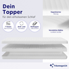 Träumegut24 - 10 cm ergonomischer 7-Zonen Kaltschaum Topper 160 x 200 cm Härtegrad H2 : 160 x 200 cm : H2 : 10 cm Bild 3
