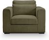 Sessel 1 Sitzer B/H/T: 120 x 92 x 112 cm in khaki Bild 2