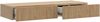 Selsey 'Nolie' Wandschminktisch mit 2 Schubladen, Eichenholzoptik, ca. 16 x 110 x 40 cm Bild 4