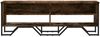 vidaXL TV-Schrank Räuchereiche 122x34x41 cm Holzwerkstoff 848571 Bild 4
