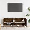 vidaXL TV-Schrank Räuchereiche 122x34x41 cm Holzwerkstoff 848571 Bild 3