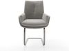 Freischwinger Clea-Flex Strukturstoff Soft Grau Freischwinger flach Graphit Bild 2