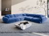 Ecksofa Alcazar L Form aus Samtstoff - Samtstoff - dunkelblau Bild 2