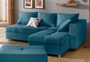 Home affaire Ecksofa Italia L-Form, mit Bettfunktion, mit Federkern Bild 2