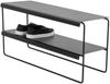 Spinder NIVO 70 Stahl Schuhregal, Modernes Design, Schwarz Bild 2