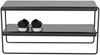 Spinder NIVO 70 Stahl Schuhregal, Modernes Design, Schwarz Bild 3